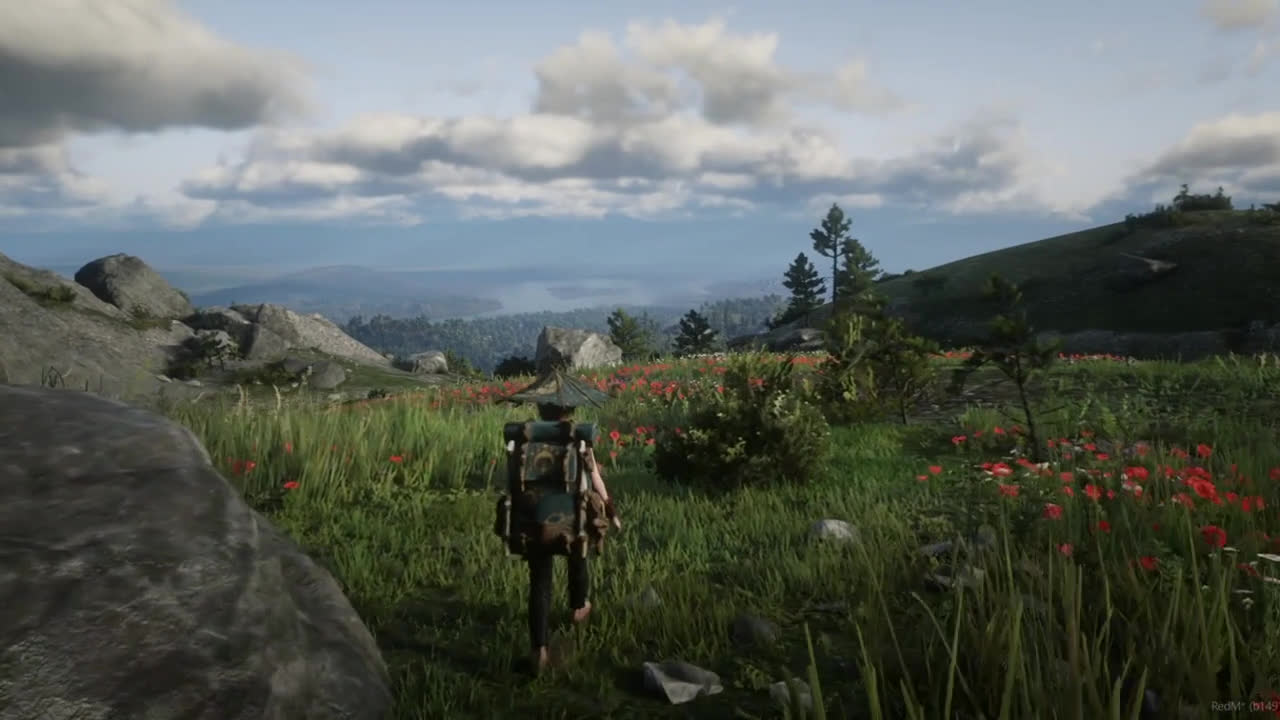 Across the hills · in-game still